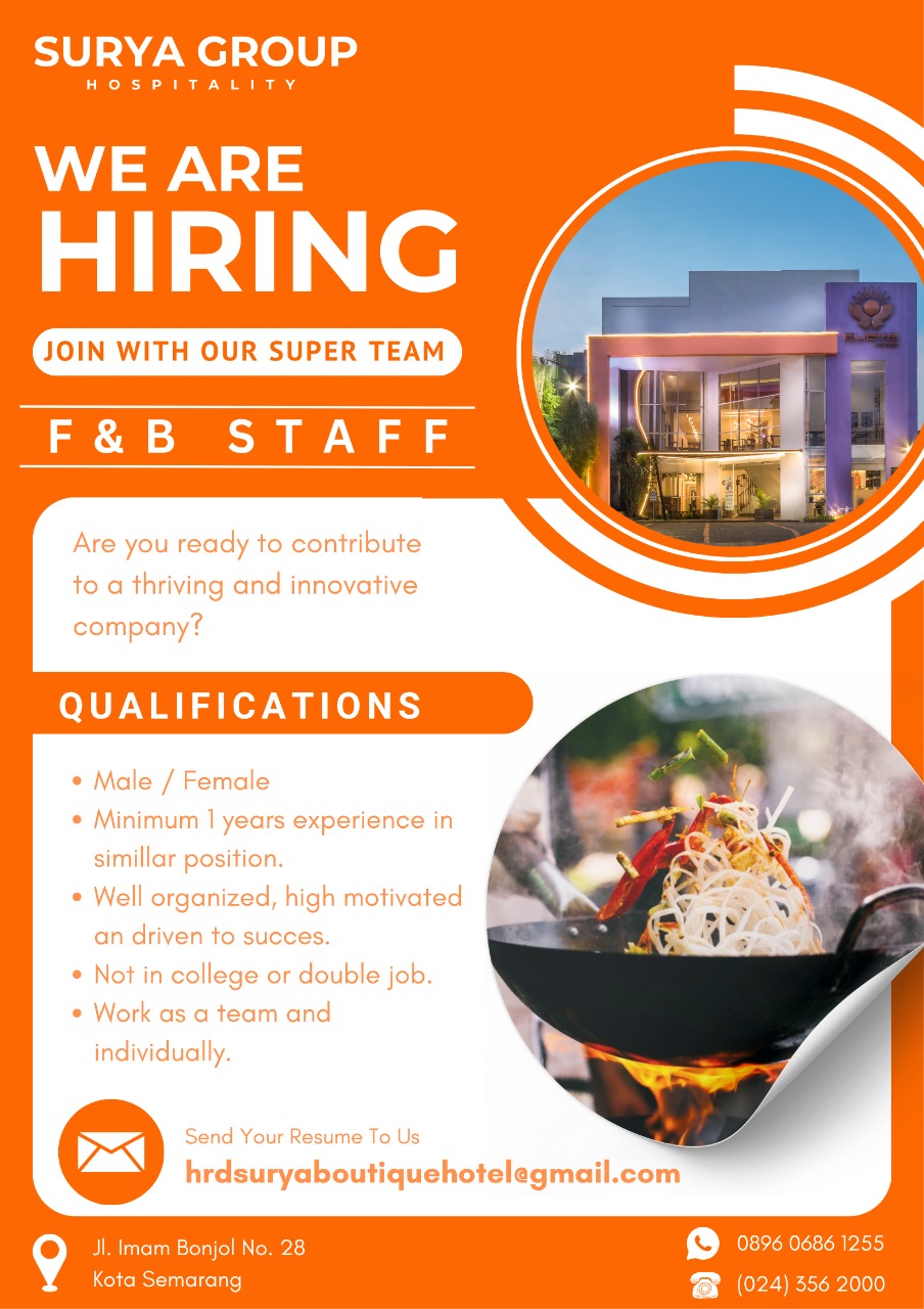 Loker F&B staff